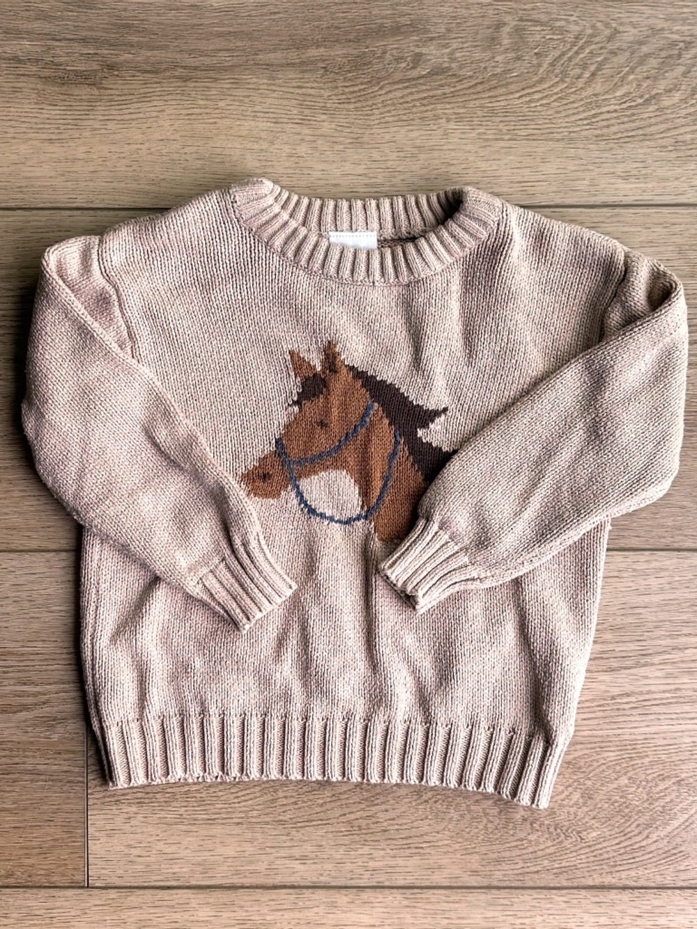 Little Co Horse Sweater
